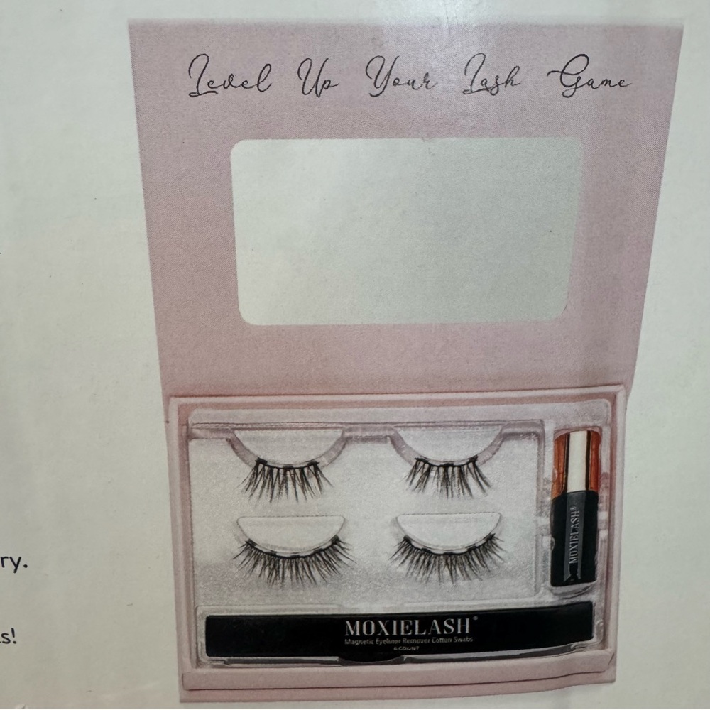 New Moxielash Magnetic Eyelash & Eyeliner Essentials Kit Vol 1 Beauty Makeup